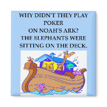 POKER FRIDGE MAGNET