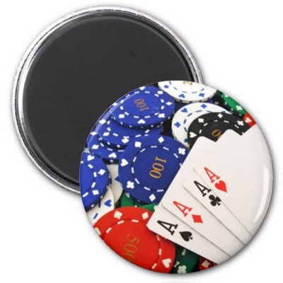 Poker magnets