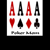 Poker Mom 4 Ace's Baby Doll Tee t-shirts