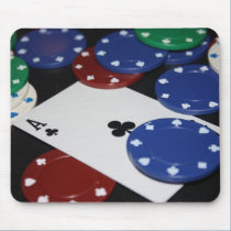 Poker Mousepad by 2cutebuttons Poker Mousepad