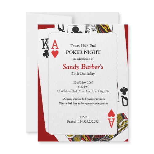 Texas holdem party