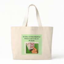 poker player lucky design bags