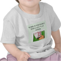 poker player lucky design t-shirt
