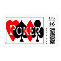 Poker Postage Stamp