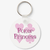 Poker Princess keychains
