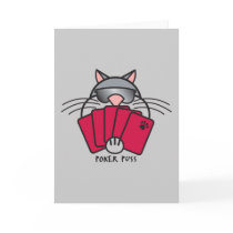 Poker Puss Card