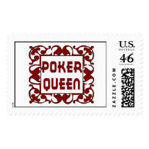 Poker Queen postage