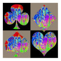 Poker Set Graffiti Lovers posters