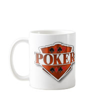 Poker Shield mugs