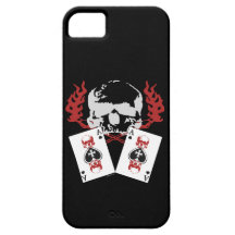 Poker Skulls iPhone 5 Cases