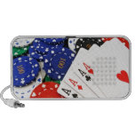 poker, chips, cards, aces, casino, gamble,