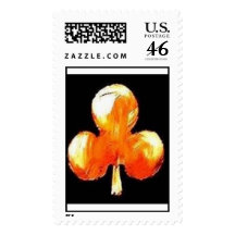Poker Stamps by Teo CLUBS