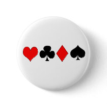 Poker Suits Button