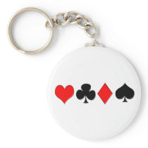 Poker Suits Keychain