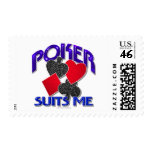 Poker Suits Me postage