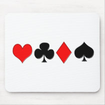 Poker Suits Mousepad