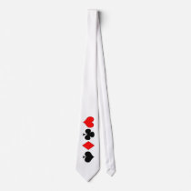 Poker Suits Tie by thehatch Poker Suits Tie