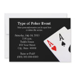 Poker Themed Invitations
