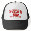 Poker University hats
