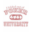 Poker University Old School t-shirts by Anotherfort Poker University Old School t-shirts