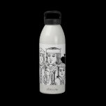 Poker with the Royal family water bottle for dad water bottles