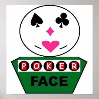 pokerface full print