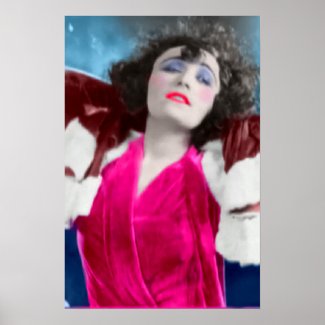 Pola Negri Silent Film Star Vintage Poster