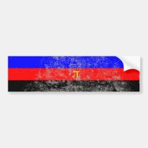 POLAMORY PRIDEFLAG BAR bumper stickers