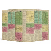 Poland, Bohemia, and Hungary Vinyl Binder