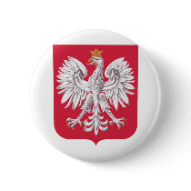 Poland coat of arms buttons