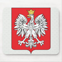 Poland Coat of Arms detail Mousepads