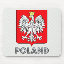 Poland Coat of Arms Mouse Pad
