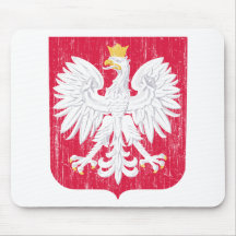 Poland Coat Of Arms Mouse Pads