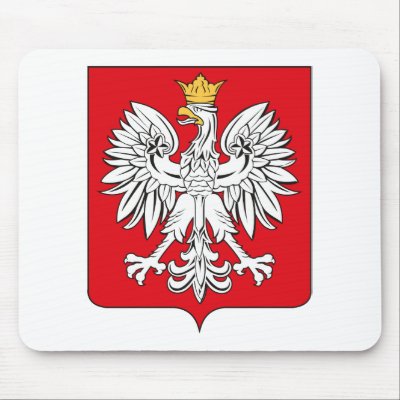 Poland Coat of Arms Mousepad by FlagTshirts