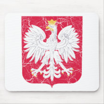 Poland Coat Of Arms Mousepad