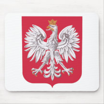 Poland coat of arms mousepads