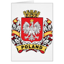 Poland Crest Cards