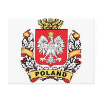 Poland Crest postcards