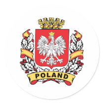 Poland Crest stickers