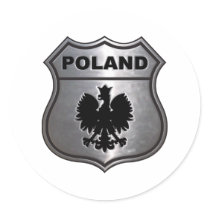 Poland Crest stickers