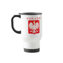 Poland Eagle Red Shield mugs