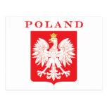Poland Eagle Red Shield Post Cards