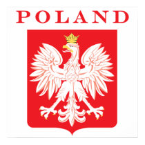 Poland Eagle Red Shield posters