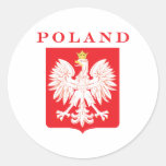Poland Eagle Red Shield Sticker