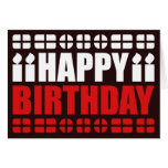Poland Flag Birthday Card