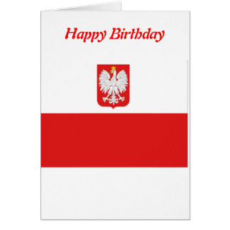 Polish Happy Birthday Cards, Polish Happy Birthday Card Templates, Postage, Invitations ...