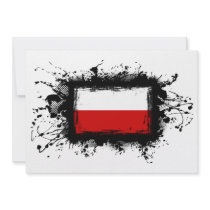 Poland Flag Invitations