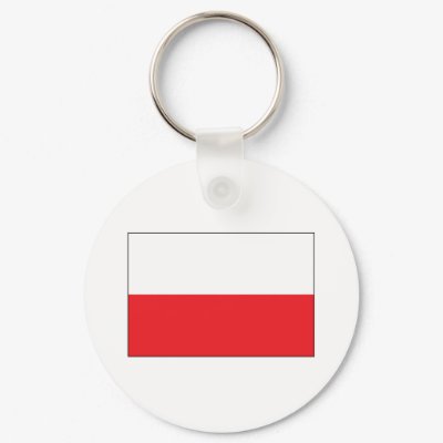 Poland Flag Key Chains by teyes143