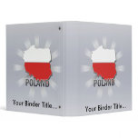 Poland Flag Map 2.0 binders