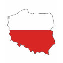 Poland flag map t-shirts